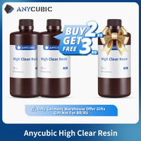 Anycubic High Clear Resin For LCD 405nm 3D Printer Resin Resist Yellowing Liquid Bottle Printing Materials For Photon Mono X 6K