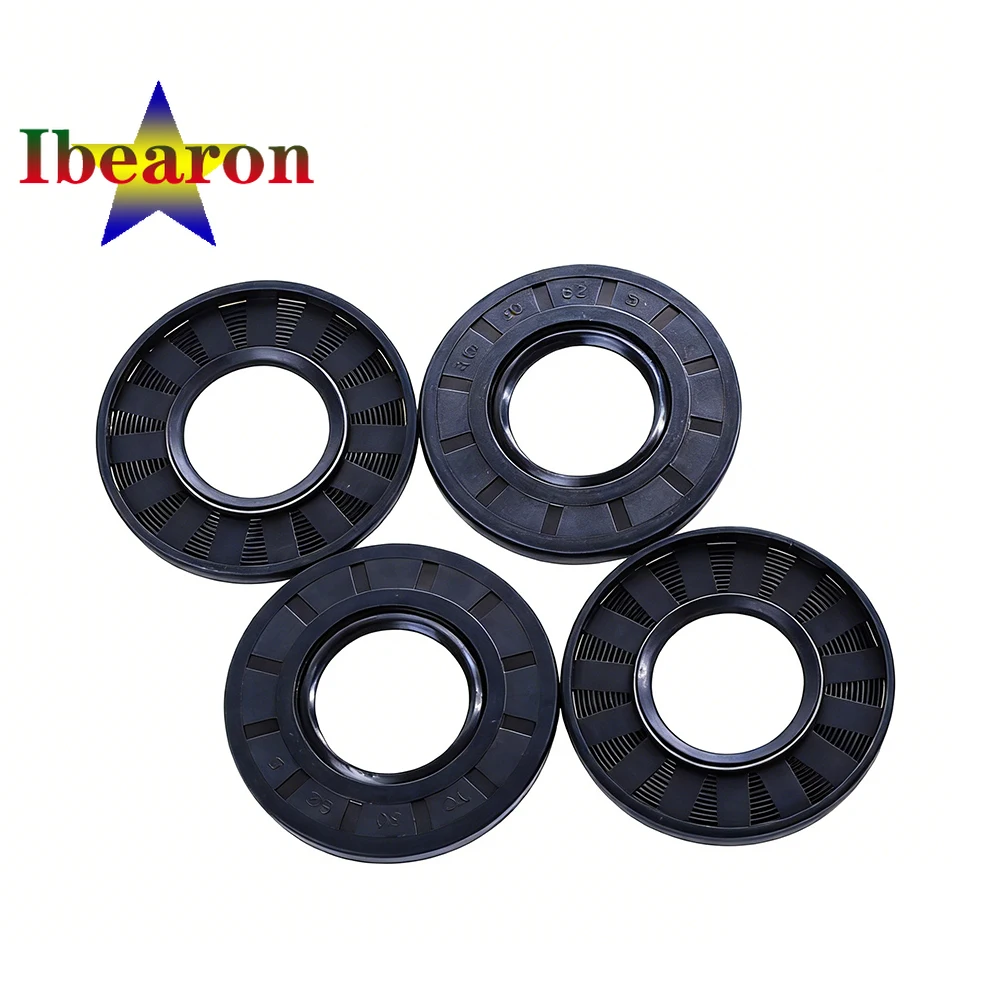 TC Framework Oil Seals | ID 52~59mm | -40°C~120°C NBR Oil-Resistant for General Industrial Rotating Shafts