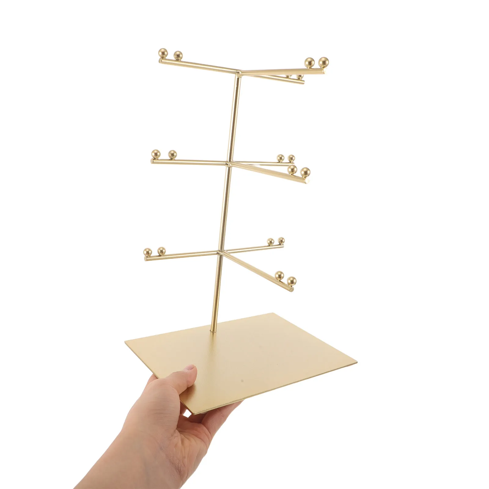 

Metal Eyeglasses Display Rack Stand Organizer 3-Layer Sunglass Storage Holder for Retail Home Use Glasses Rack Organizer