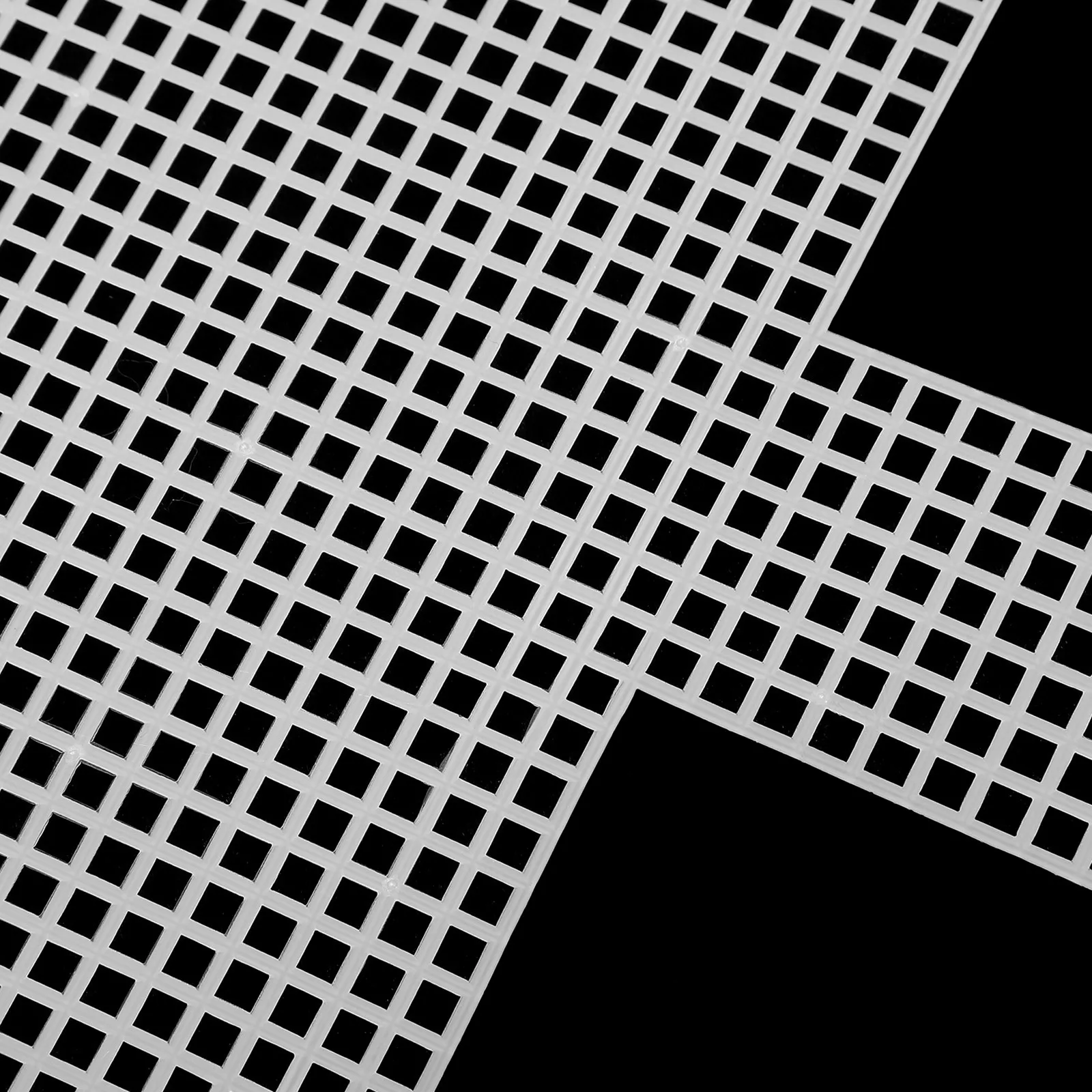 10 قطعة من أوراق القماش الشبكية البلاستيكية الشفافة المتينة DIY بها بنفسك حقيبة صنع المواد صياغة عدة مستلزمات الحياكة الكروشيه الغزل