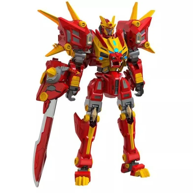 Conjunto de robô de deformação, faça você mesmo, deformação combinada, 7 ''/18cm, modelo de plástico, brinquedos, figura de anime, meninos, brinquedo surpresa de aniversário, coletar presentes