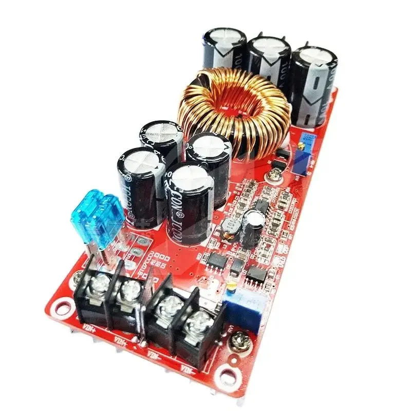 new 1200W high-power DC-DC Boost Constant Voltage  Current Adjustable car Charging power Supply Module