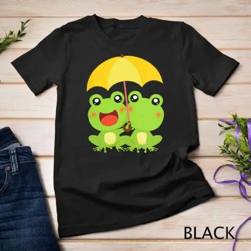 Womens FROG COUPLES GIFT Wedding Anniversary Engagement Party Unisex T-shirt