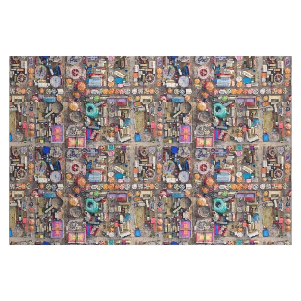 

Hull Fair 2015 Birdseye View Jigsaw Puzzle Personalised Jigsaw Custom Gift Personalize Puzzle