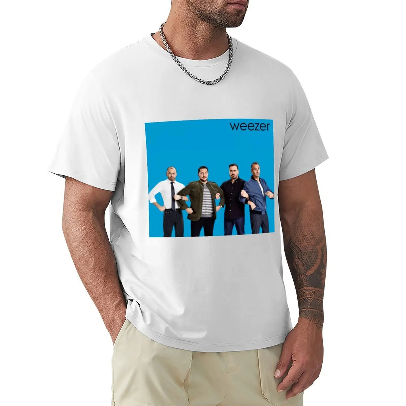 

impractical weezer T-shirt blacks quick drying oversized t shirts for men