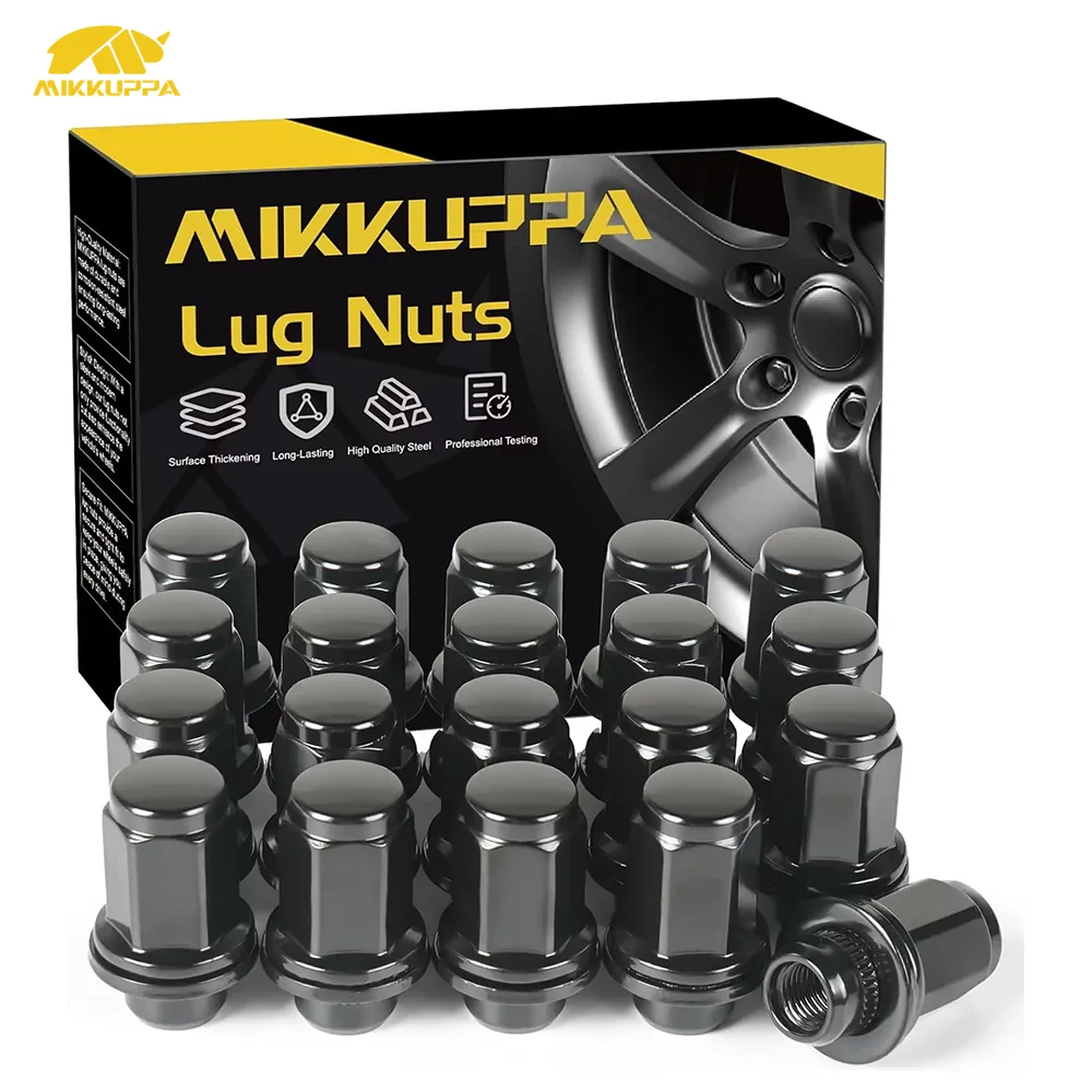 

MIKKUPPA 20 шт. M12x1,5 гайки с проушинами, колесная гайка, стальная застежка, замена, обновление автомобиля, грузовика, внедорожника, аксессуары для колес с Toyota Camry