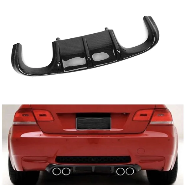 

High quality Carbon Fiber Rear Bumper Lip Spoiler Diffuser for BMW E90 E92 E93 Real M3 2009-2013 rear diffuser