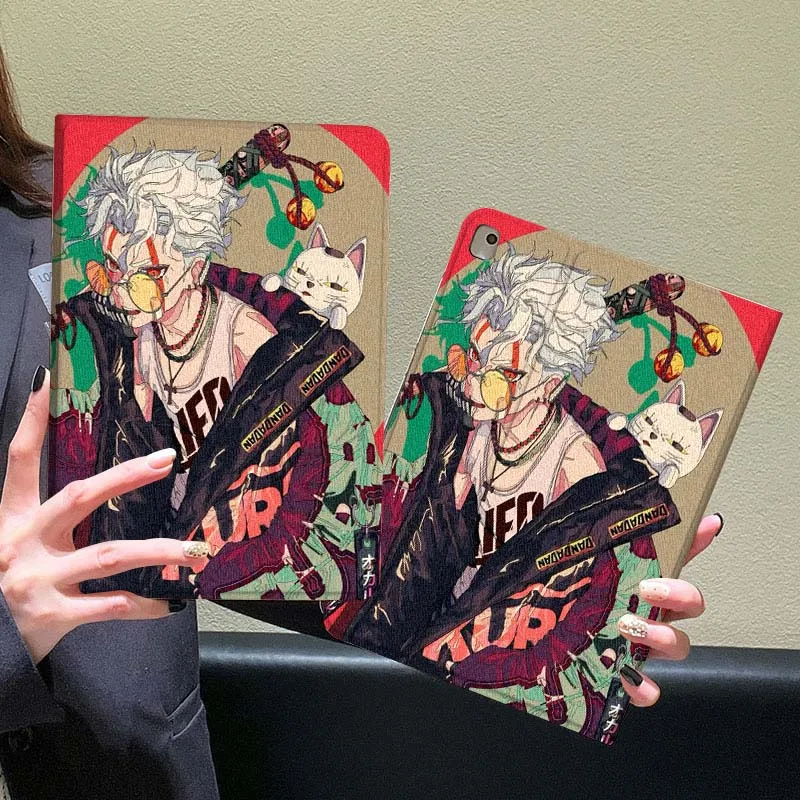 capa-de-tablet-anime-dandadan-para-huawei-honor-tab-magic-pad-gt-6-x9-x8a-x8-v8-v7-9-8-2-3-133-10-pro-polegadas