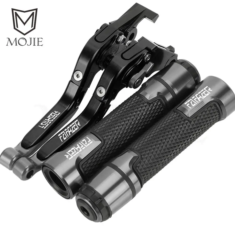 

Motorcycle Brake Clutch Levers Handlebar Handle bar Hand Grips ends Aluminum FOR YAMAHA FZ1FAZER FZ1 FAZER FZ-1 FAZER 2006-2015