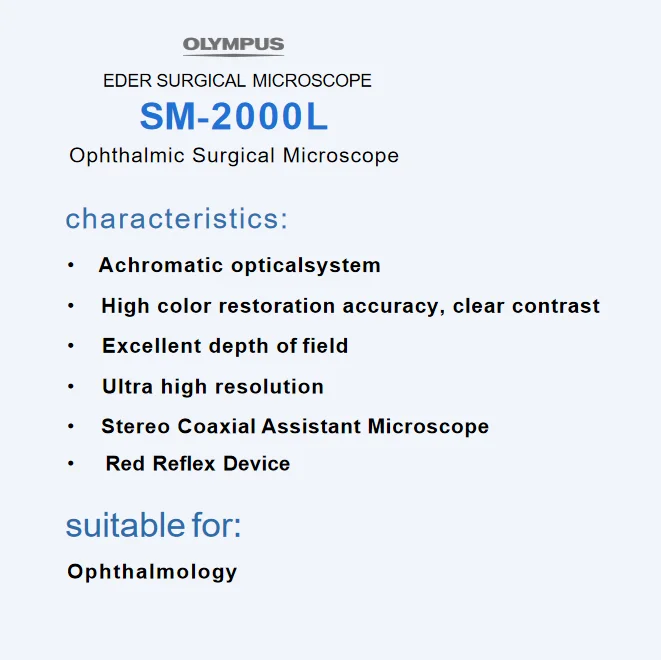 SM-2000L Microscope Digital Mikroskop Operating Microscope Manufacturer in Dental Binocular Microscope Equipment