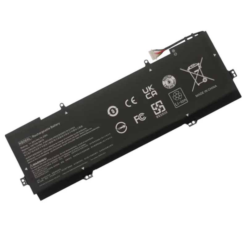 Imagem -02 - Bateria do Portátil para hp Spectre Kb06xl 79.2wh 15.55v X360 15-b Series Hstnn-db7r Tpn-q179 9024012c1 902499855 Kb06xl