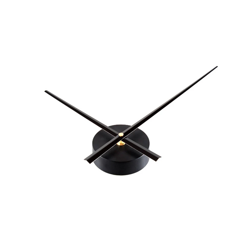 

Huge Wall Silent Clock Movement Kits Black For Diy Decoration Durable Long-Lasting No Frame Design Ergonomic Mechanism Precise