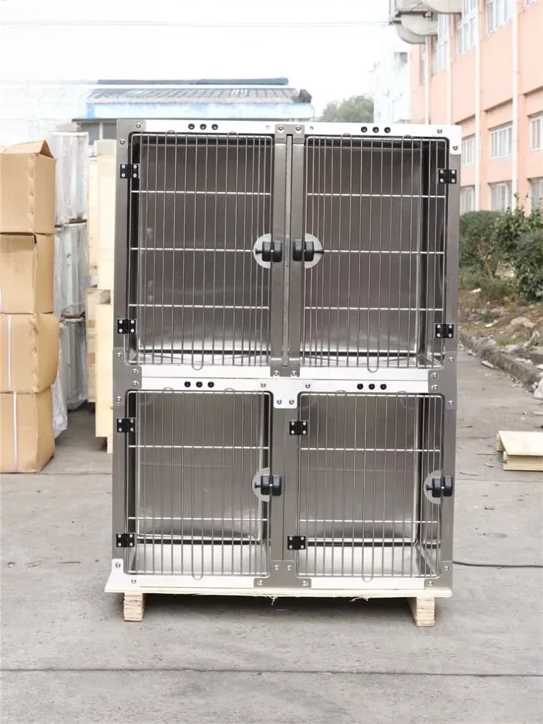 Veterinary Hospital Oxygen Cage for Pet OEM Canil UCI Veterinariy Vet Cages