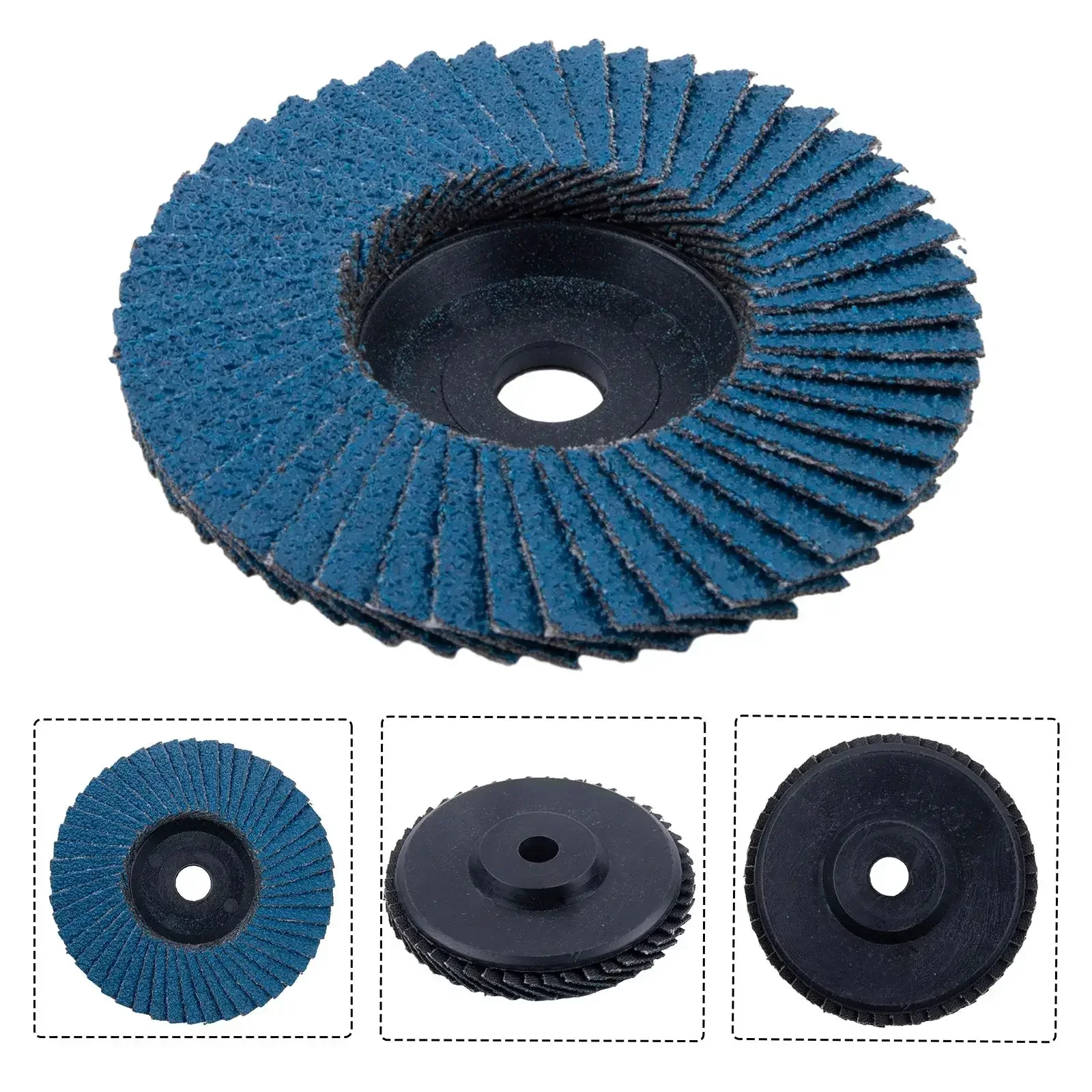 3 Inch Flat Flap Discs 75mm Grinding Wheels Wood Cutting For Angle-Grinder Abrasive Tools Power Tools Accessories