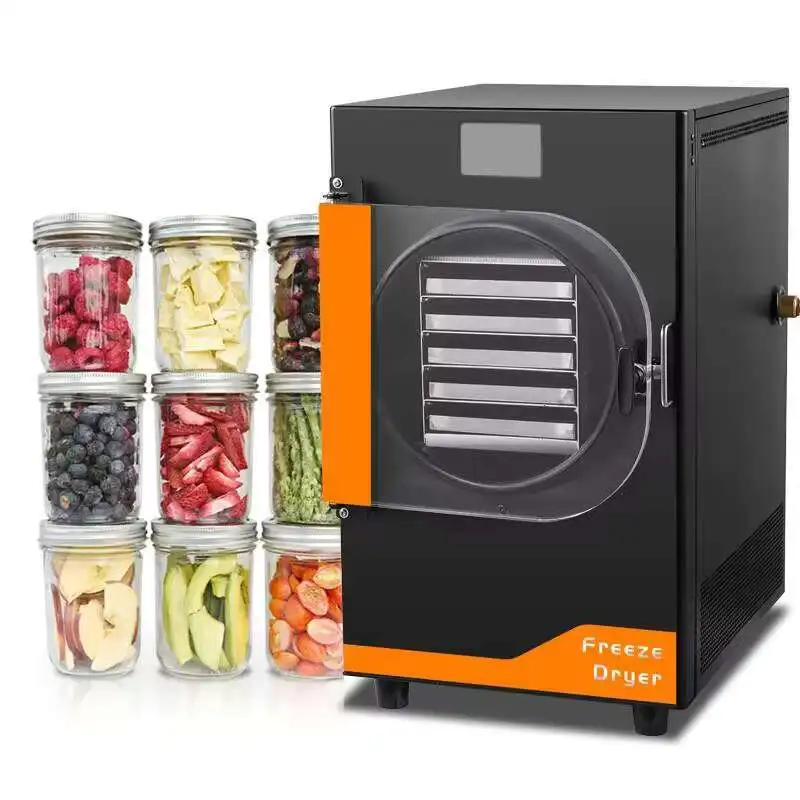 

Food Vacuum Freeze Drying Machine Dried Fruit Freeze Dry Equipment Home Freeze Dryer For Sale