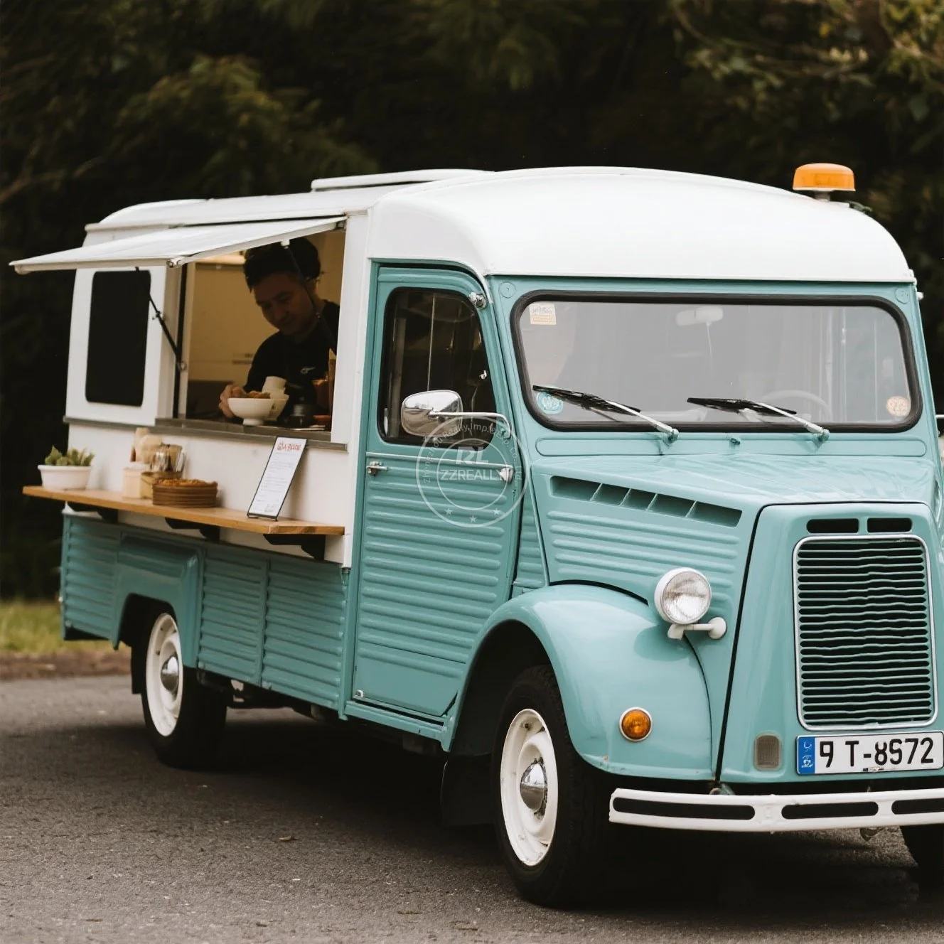 

Hot Selling CE Certificate Coffee Vending Chinese Food Van Vintage Citroen Food Truck Food Trailer