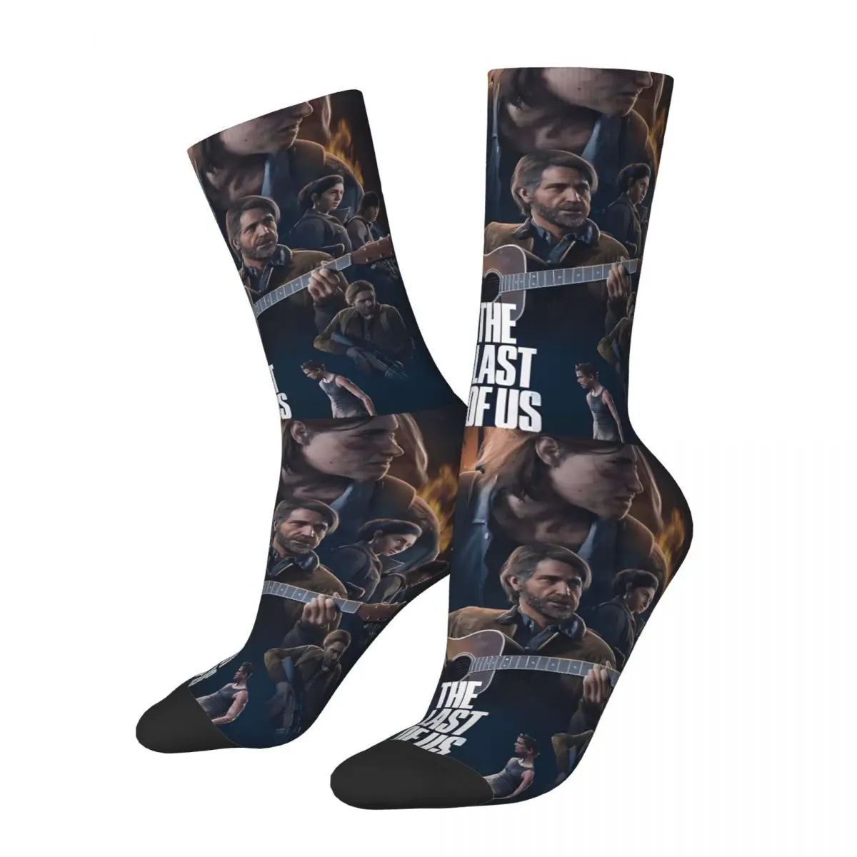 

Poster TV Play The Last Of Us Unisex Winter Socks Hip Hop Happy Socks Street Style Crazy Sock