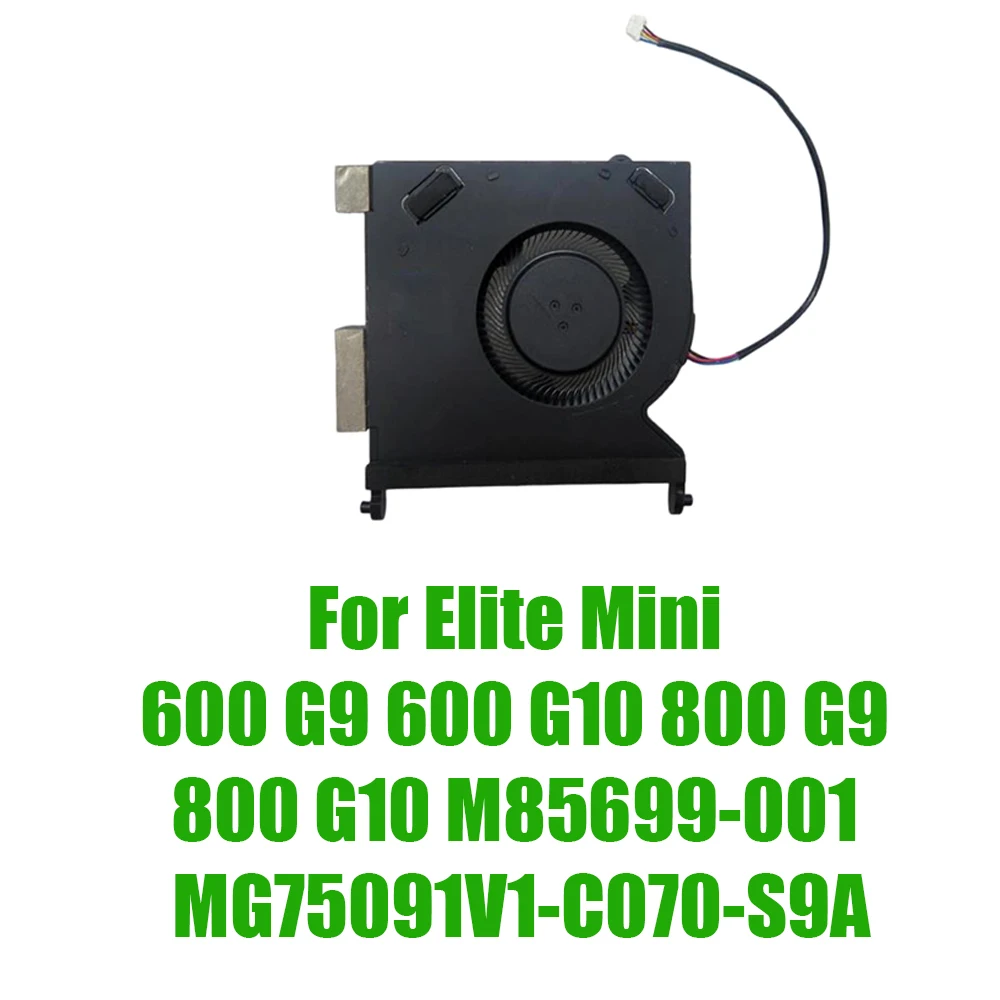 For HP For Elite Mini 600 G9 600 G10 800 G9 800 G10 M85699-001 MG75091V1-C070-S9A DC12V 4PIN Replacement Mini PC CPU Fan