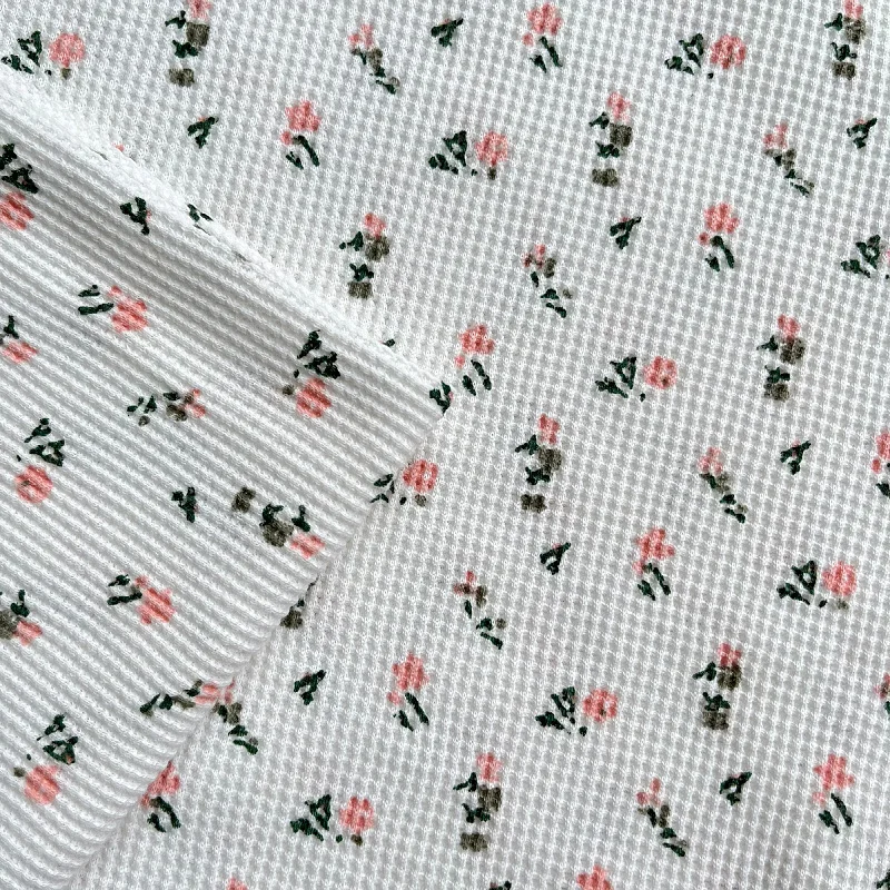 Хлопковая вафельная ткань премиум-класса 2025 года — впитывающая и эластичная для футболок, полотенец, детской одежды