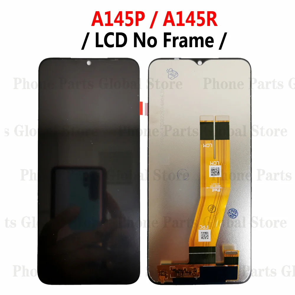 LCD With Frame For Samsung Galaxy A14 4G A145 5G A146 Display A145F/DSN A145P A145R A146B A146P A146U Screen Touch Digitizer