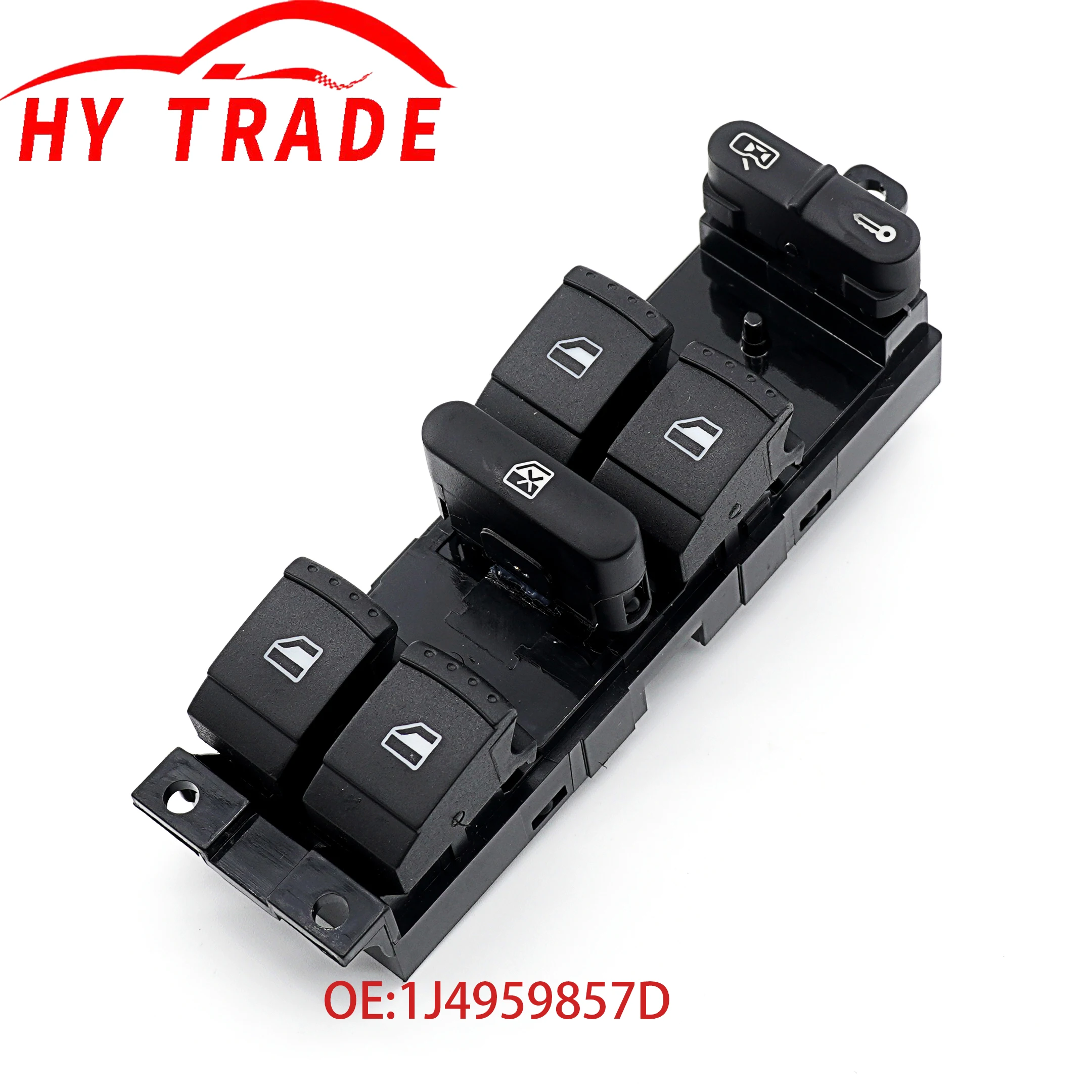 

1J4959857D 1J4959857 3B0959855B Driver Side Master Power Window Switch Button For Passat B5 Bora Golf 4 MK4 For Seat Leon Toledo