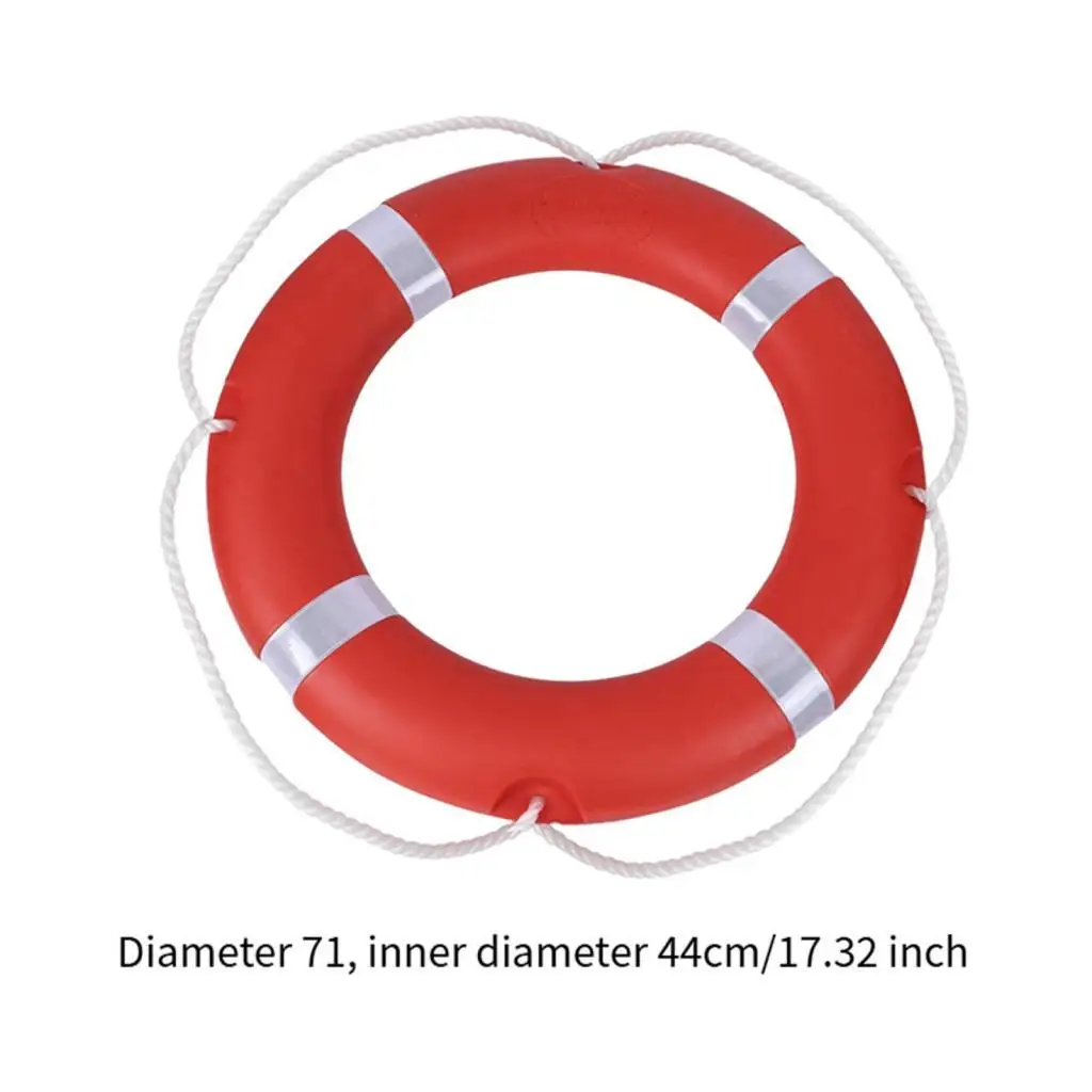 Boat Safety Throw Ring Life Preserver Ring for Boating Water Sports