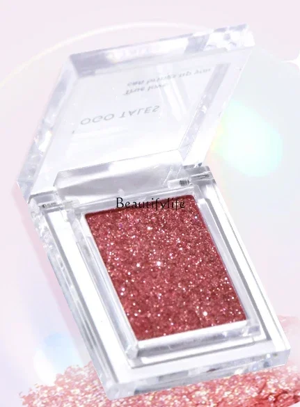 Small Square Monochrome Eyeshadow Diamond in the Debris High Gloss Fine Glitter Polarized Pearlescent Glitter