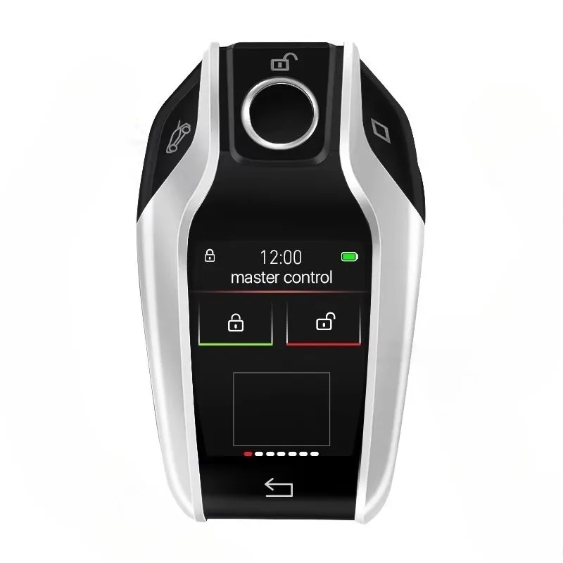 Smart Remote Car Key All in One Keyless Entry Auto Lock Unlock LCD Screen Digital LED Display Vehicle Keys