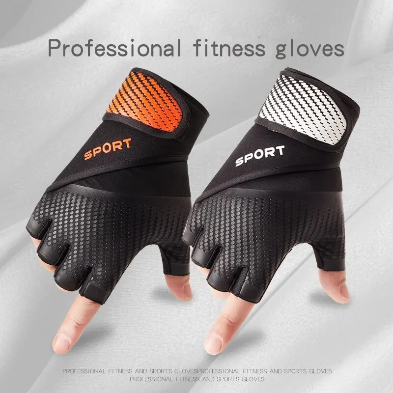 Gym Gloves Fitness Weight Lifting Gloves Body Building Training Sports Exercise Cycling Sport Workout Glove for Men Women