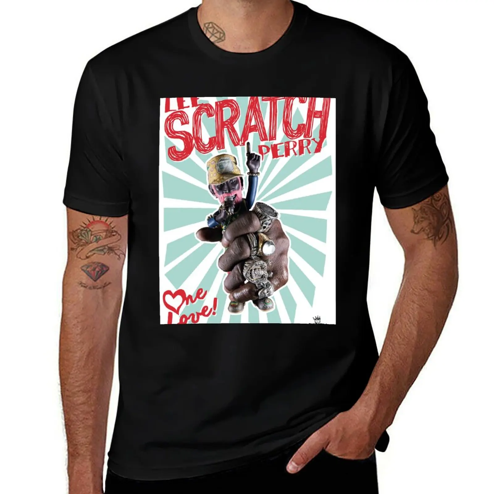 Lee Scratch Perry T-Shirt Work Outdoor for Men T-Shirt