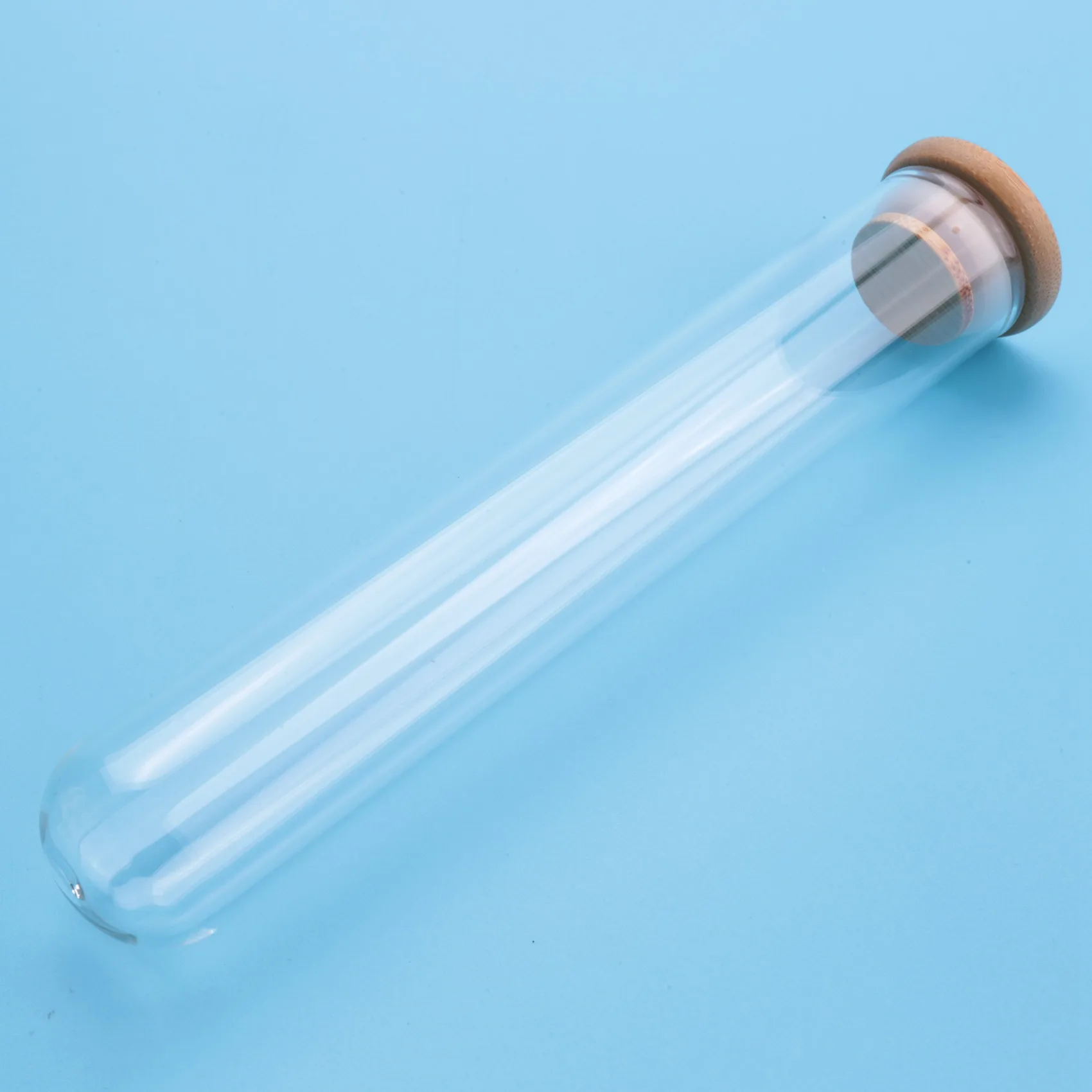 木製コーヒー豆茶ディスプレイラックスタンドガラス試験管密封された保管装飾装飾品シリアルキャニスターバリスタ用ホット!