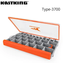 KastKing HyperSeal Waterproof Fishing Tackle Box 3600 and 3700 Tackle Trays Organizer with Removable Dividers Lure Box