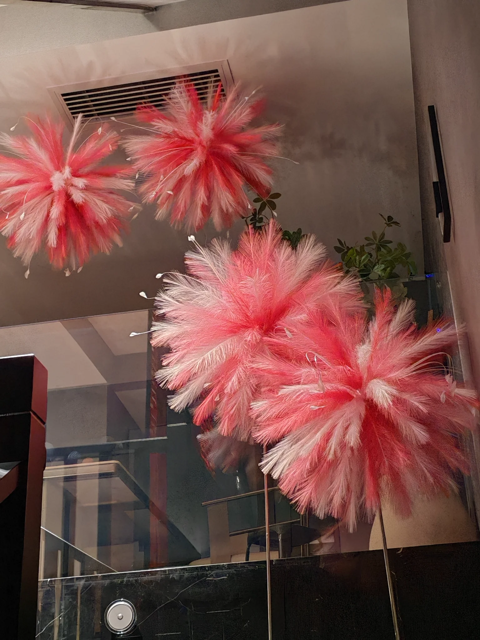 100 Stück 1M Simulations-Schilfrohrfeder Pampasgras Künstliche Blumen Hochzeit Weihnachten Schilfrohr Feuerwerk Ringelblume Dekorative Floristik – Detail 11