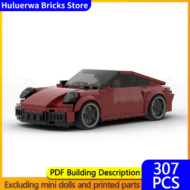 

Модель скоростного гоночного автомобиля MOC, строительные кирпичи, GTS, верхний уровень, спортивный автомобиль, модульная технология, детские праздничные подарки, сборка игрушек, костюм