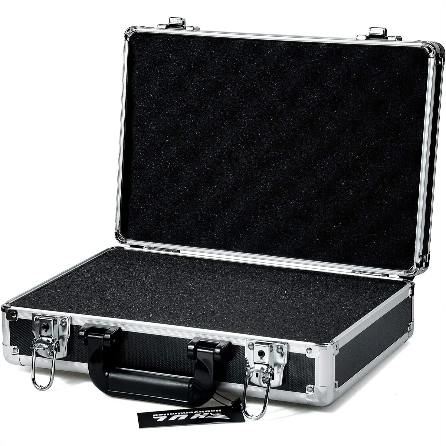 

16in Two-Tone Aluminum Case with Customizable Pluck Foam for Test Instruments Cameras Tools