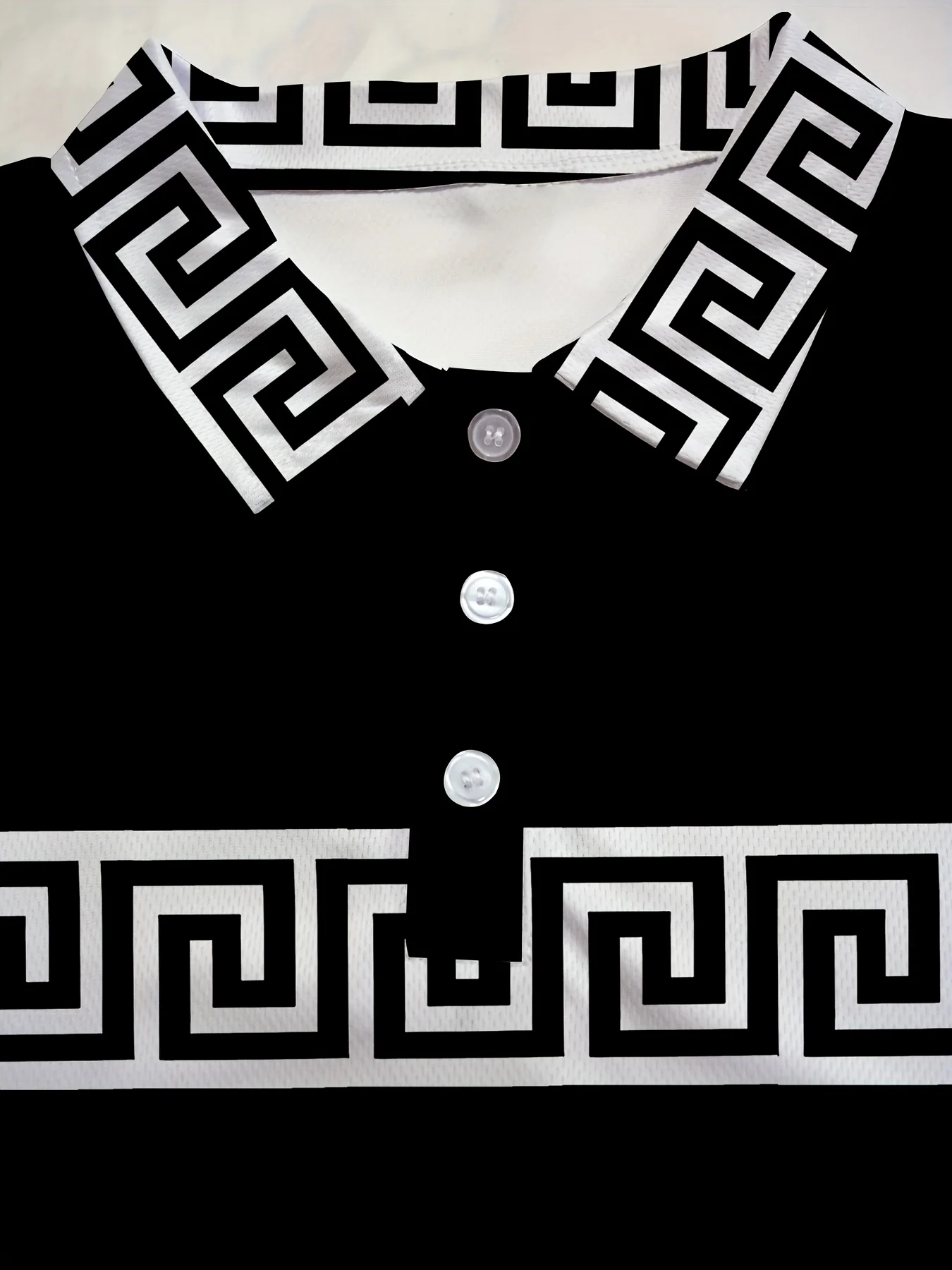 Das Neue Herren-Kurzarm-POLO-Shirt für den Sommer 2025 Verfügt über ein Lässiges, Modisches und Bequemes 3D-Gestreiftes Muster – Detail 9