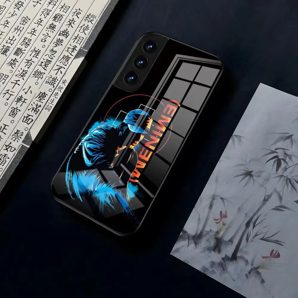 Hip Hop Rapper Eminem Rap Pattern Dla OPPO A 55 54 One Plus 8T 92s A93s A94 95 8 9 7 Pro FindX3 X5PRO RENO4 RENO7 Reno4se 5F 6Z