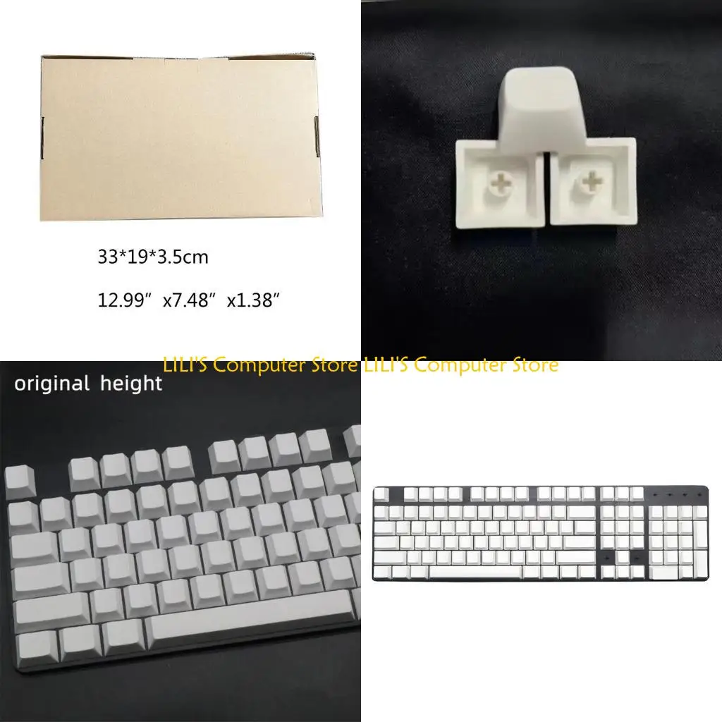 

A52B 108 штук PBT пустой колпачок OEM XDA профиль игровой колпачок DIY ключ кнопка колпачок