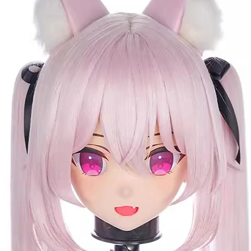 

(MEO225) Настроить ручной работы на всю голову, запираемый кроссдресс для мужчин и женщин, японский мультфильм, аниме, игровой персонаж, маска кигуруми