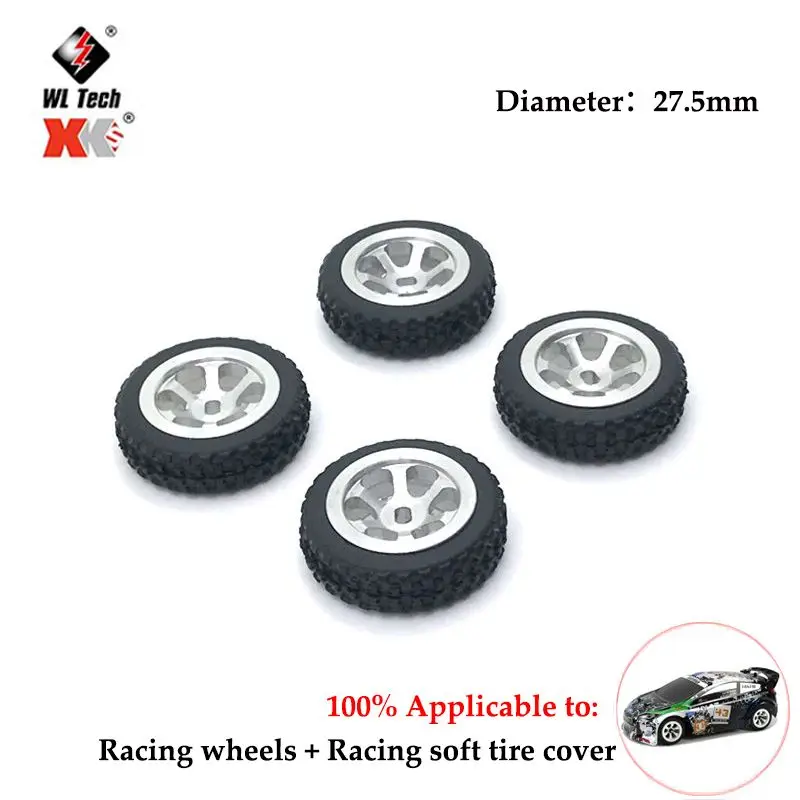 Upgrade Original Wltoys XK 284131 K969 K979 K989 K999 P929 P939 Front Rear Tires for 1/28 RC Off-Road Car Car Accessories