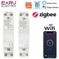 Tuya Smart Life App WiFi ZigBee Slimme stroomonderbreker Timerrelais Vermogen Energie kWh Spanningsstroommeter Afstandsbediening Schakelaar