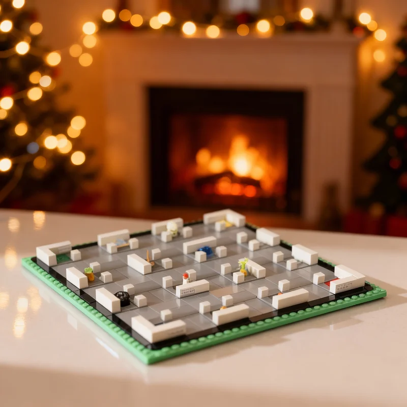 

690pcs MOC Games Labirinth Model Building Blocks Toys Architecture Assemble DIY Creative Idea Brick Christmas Gifts Education