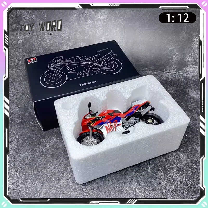

1/12 LCD Motorcycle Alloy Model Honda NSR250R SP Red Car Model Simulation Diecast Model Boy Custom Birthday Toy Gift