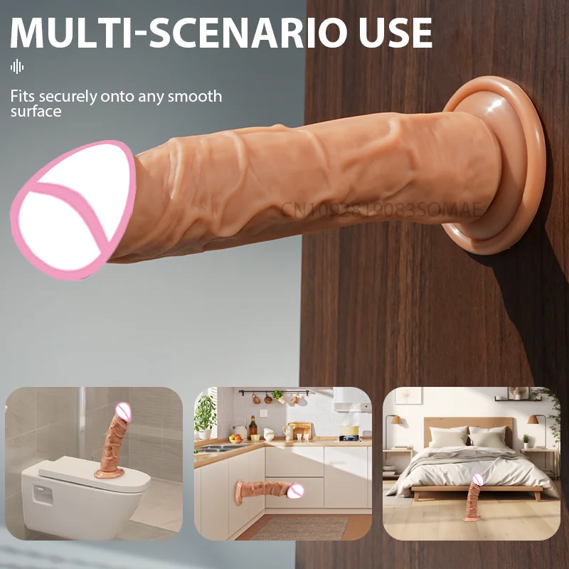 Silicone Realistic Dildo for Women Sex Machine Dick Anal Vaginal Stimulation Big Penis Adult Sex Toys Dildo for Women man 18 view 4