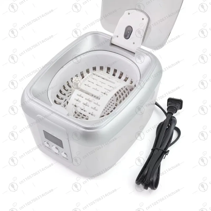 منظف بالموجات فوق الصوتية المحمولة - خزان 600 مل للمجوهرات والاستخدام المنزلي #4