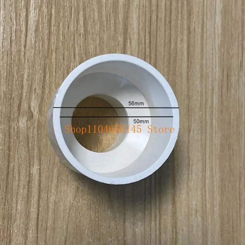 652F PVC Duct Fan Reducers Nozzle Concentrator for 50mm Ventilation Adaptable Inner Diameter