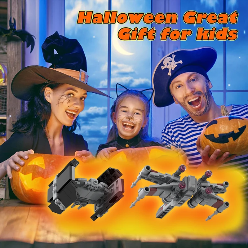 スターファイター モデル - 人気映画の組み立てブロック、ハロウィンやクリスマスのギフトに最適