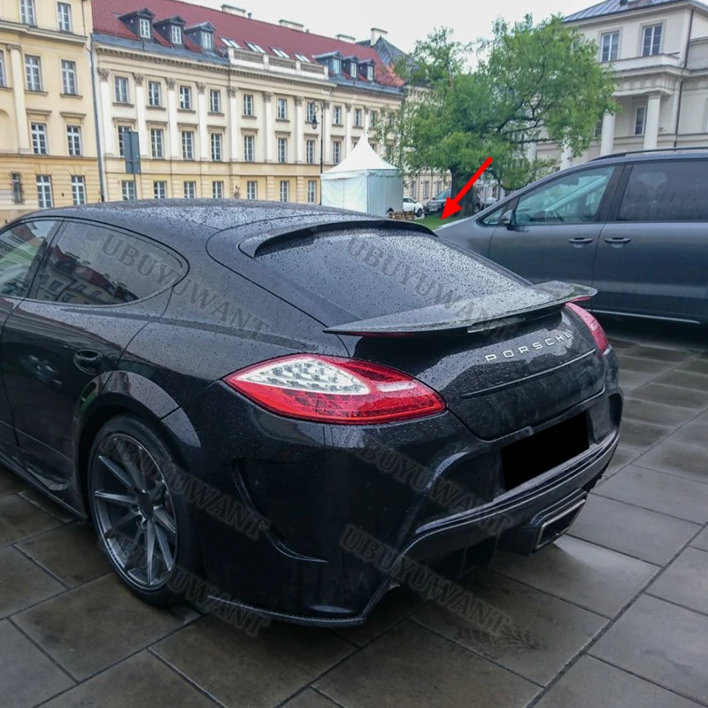 Für Porsche Panamera 970 2010-2016 Carbon-Heckflügel Kofferraumspoiler Heckspoiler Abdeckung Auto-Zubehör