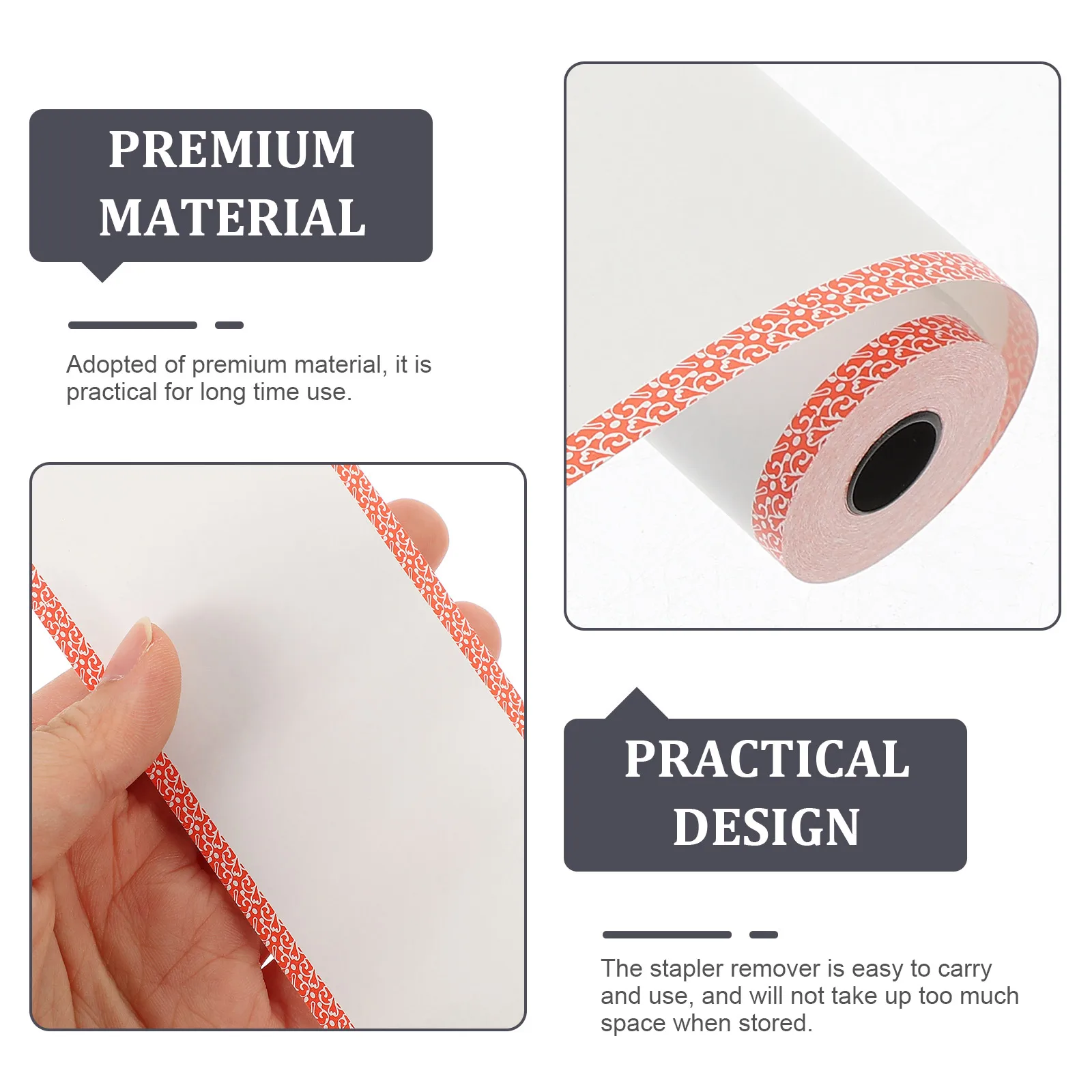 3 Rolls Thermal Cash Paper Smooth Reliable Performance for Most Thermal Printers Compact Size Convenient Carry Ideal for Retail