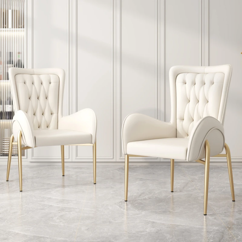 

Fancy Luxury Dining Chairs Nordic Designer Occasional Modern Dining Chairs Home White Cadeira De Jantar Design Furniture